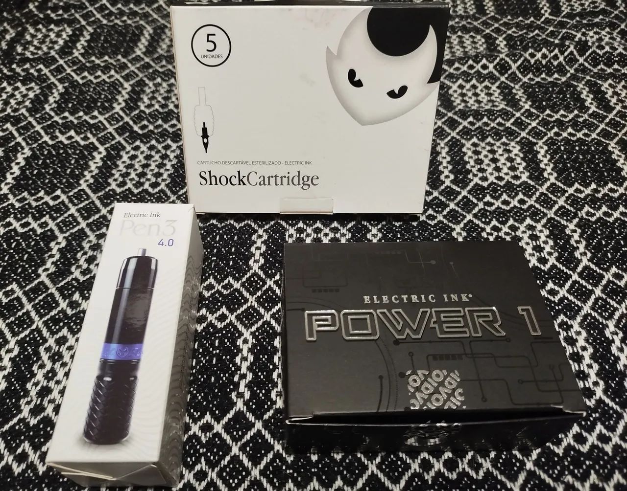 Eletric Ink Pen 3 - Eletric Ink Power 1 + Kit (DE GRAÇA)