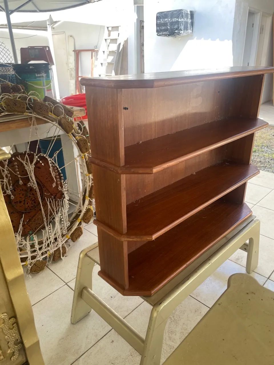 Rack de Madeira - 4 Prateleiras - Foto 3