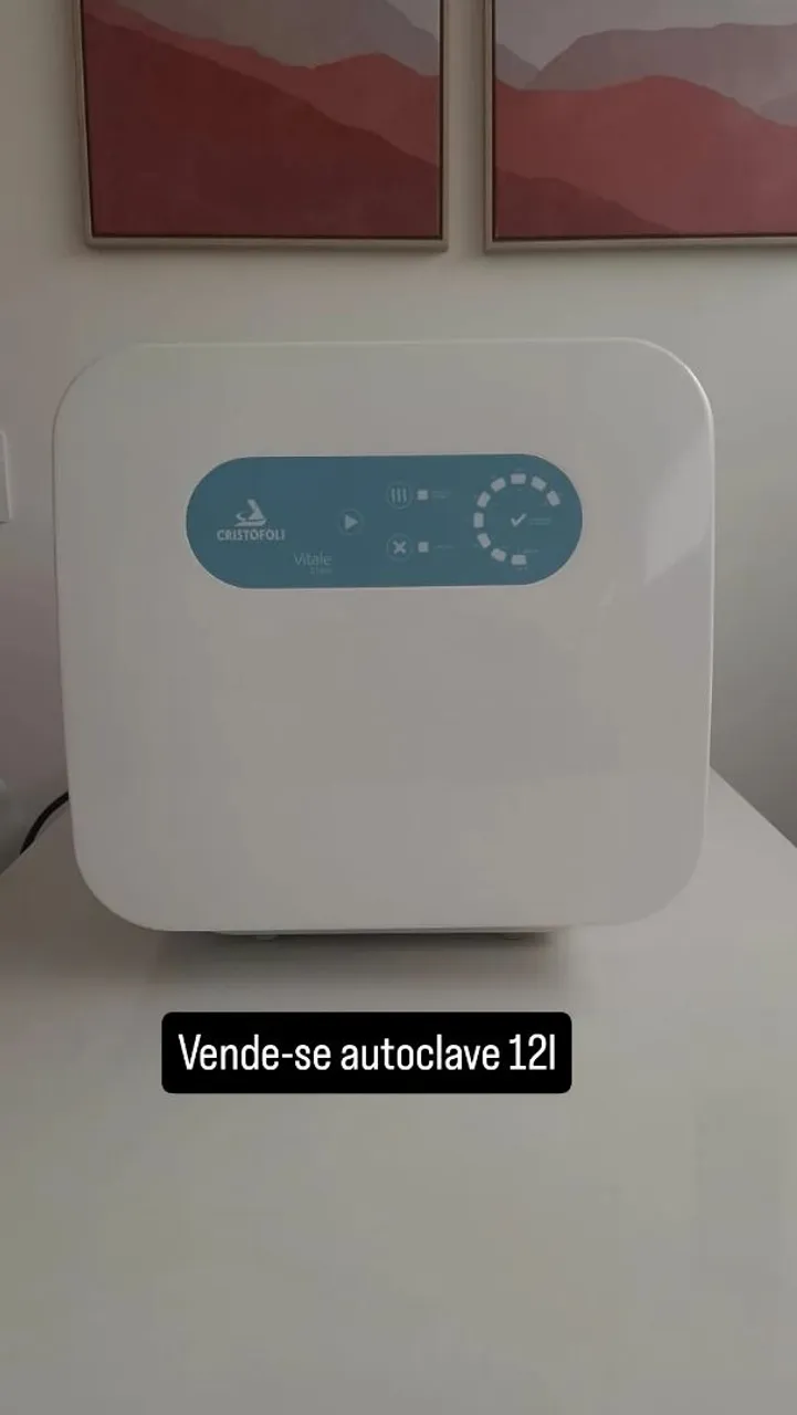 Autoclave Cristofoli Vitale 12l - Equipamento de Esterilização