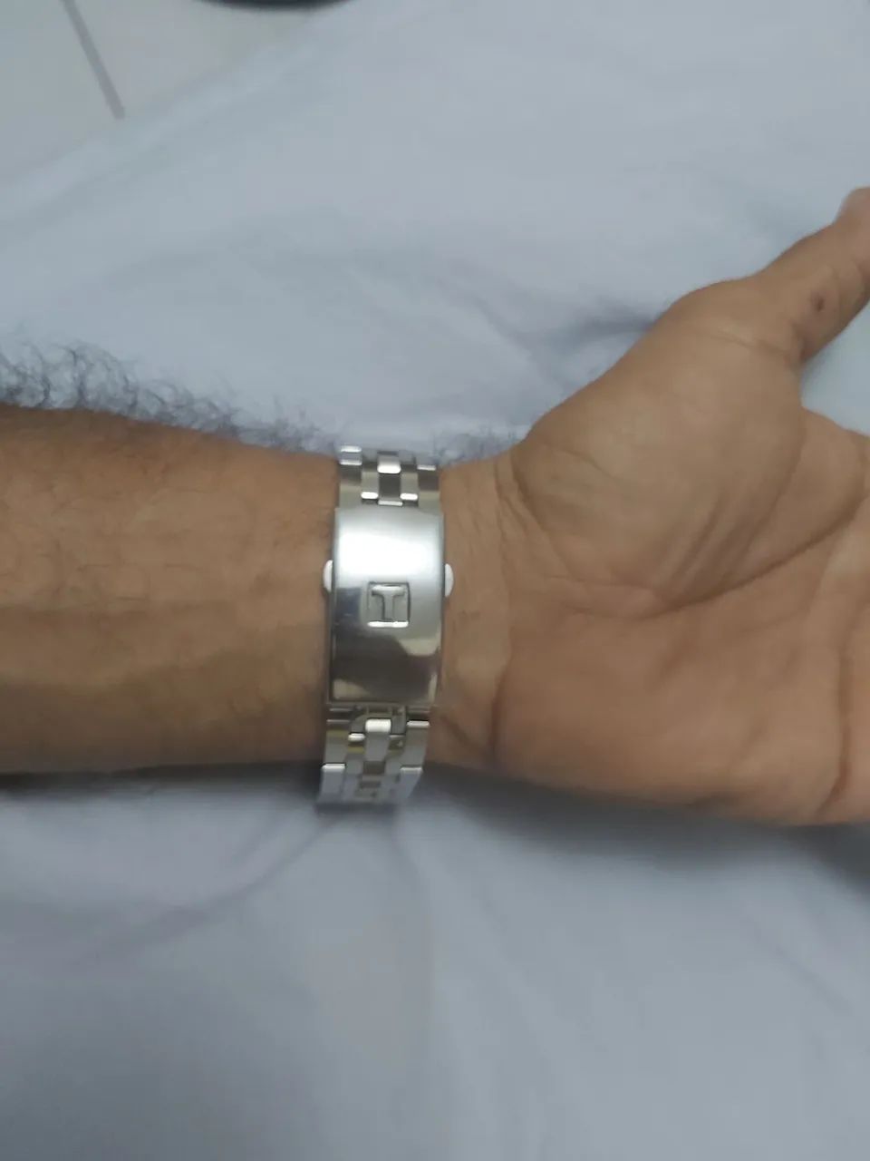 Relógio Tissot PRC 200 original mostrador azul - Foto 4