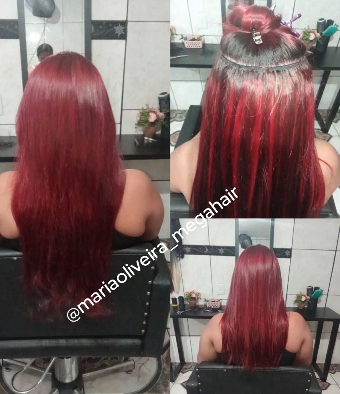Aplicação de mega hair  - Foto 4