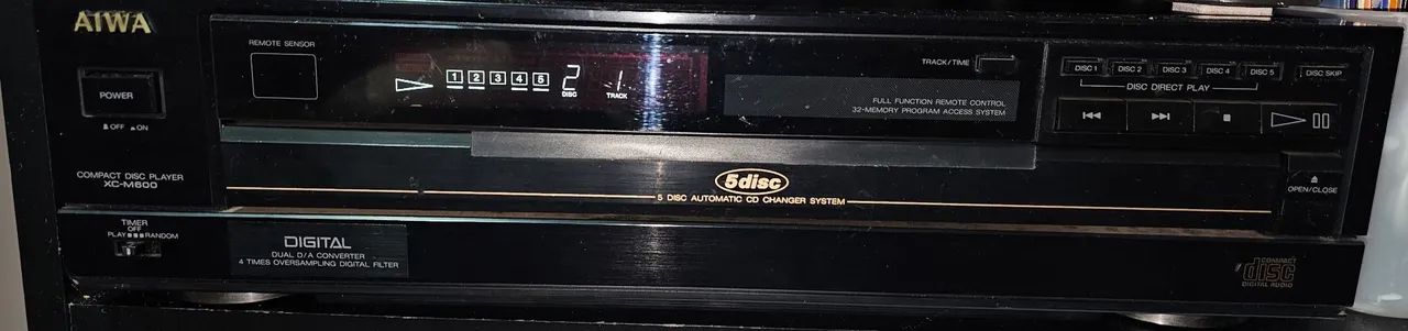 TOCA CD AIWA - 5 CDS