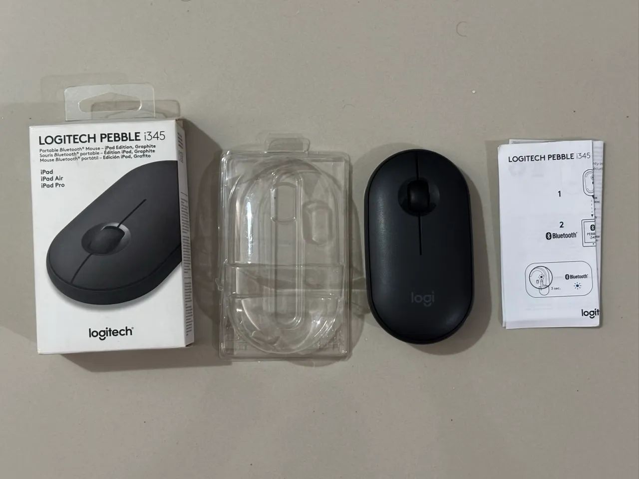 Mouse Logitech Pebble i345 Bluetooth 