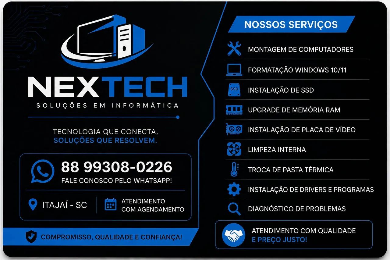 Serviço e Montagem de Computador 
