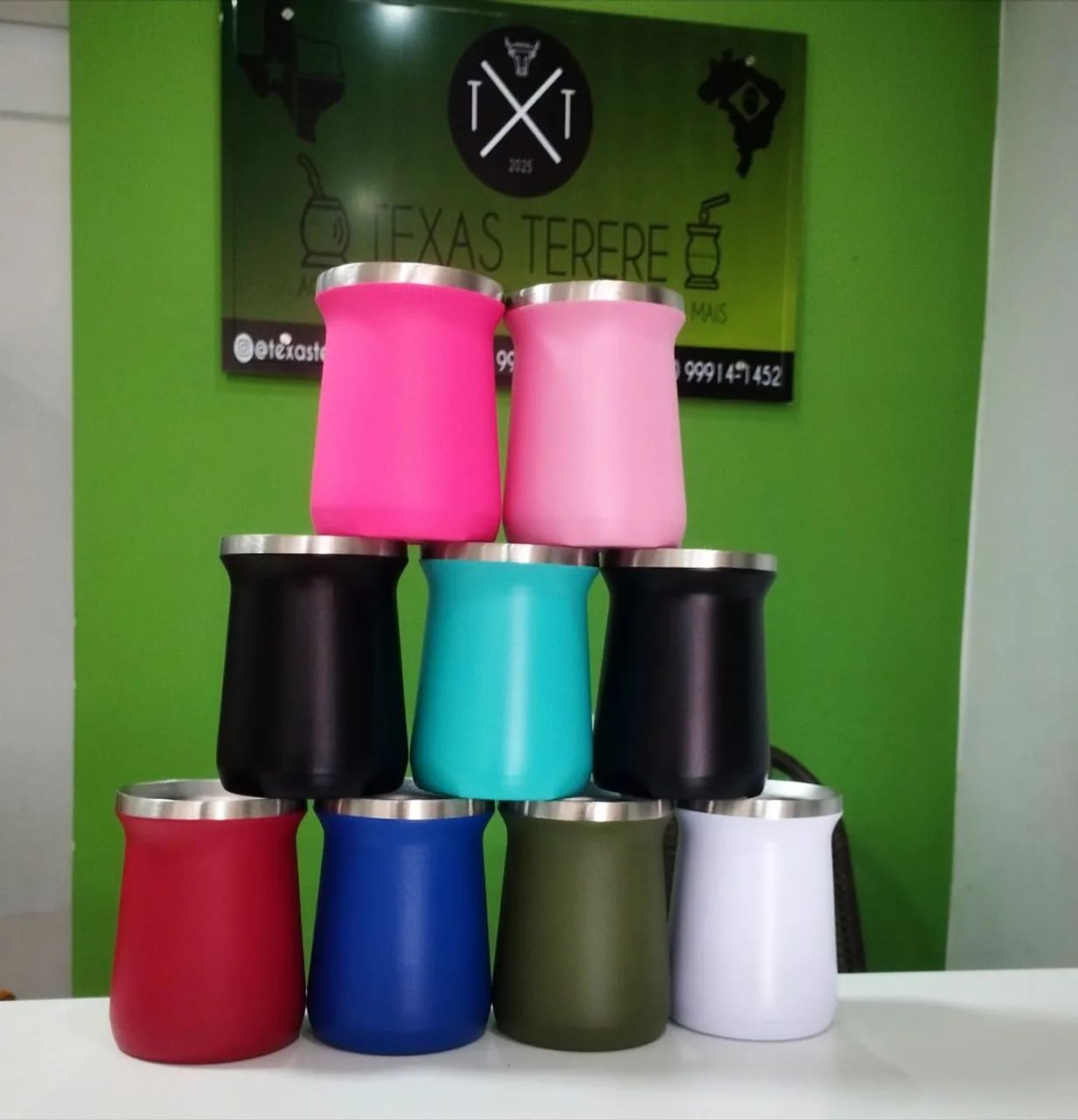Acessórios para tereré,copos,bombas, garrafas e etc ... - Foto 5