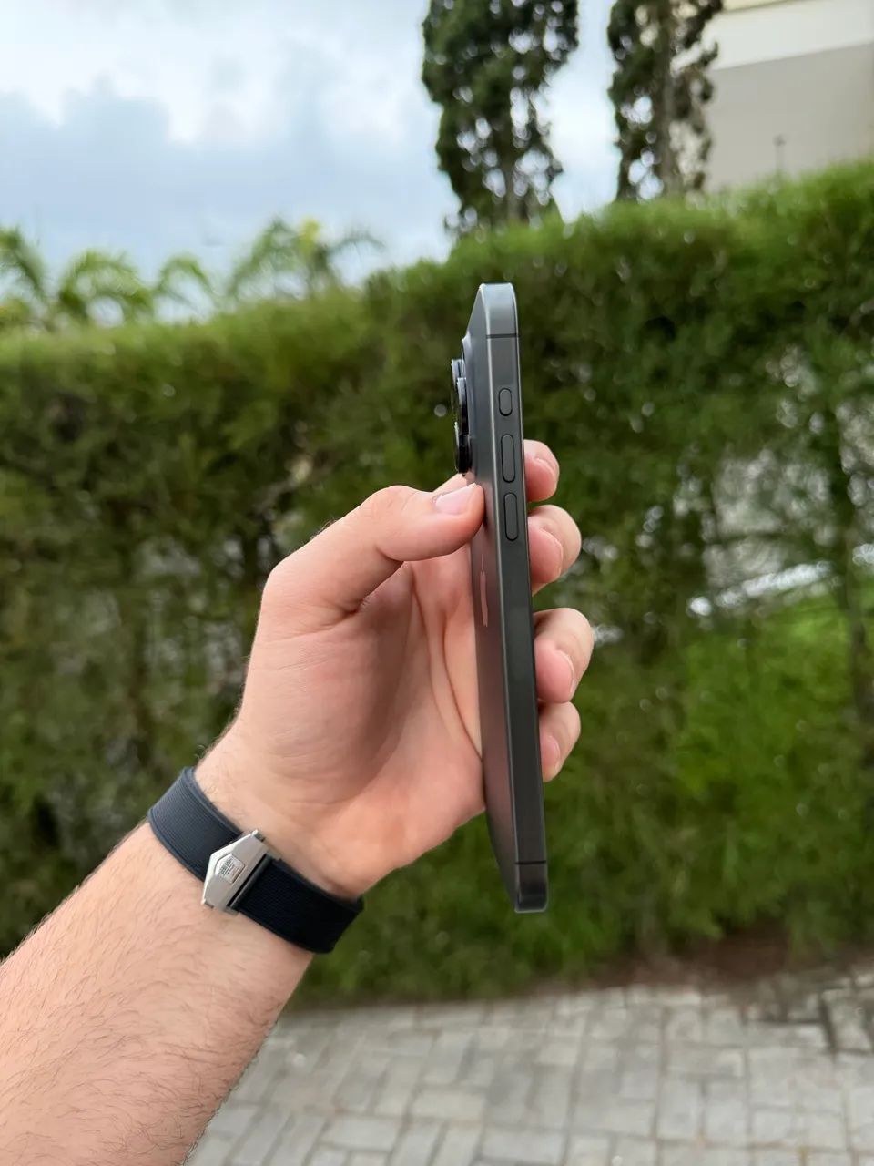 iphone 15 pro max / preto / 256gb / único dono  - Foto 3