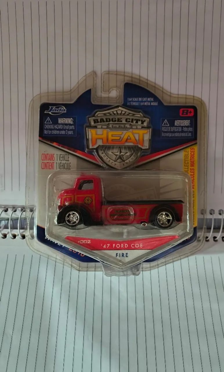 Jada Toys Ford Coe 47 Bombeiro 