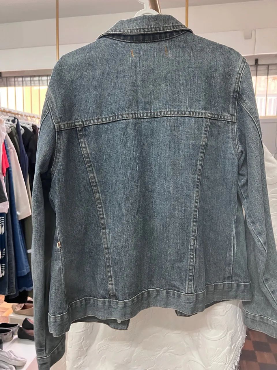 Jaqueta Jeans Feminina  - Foto 5