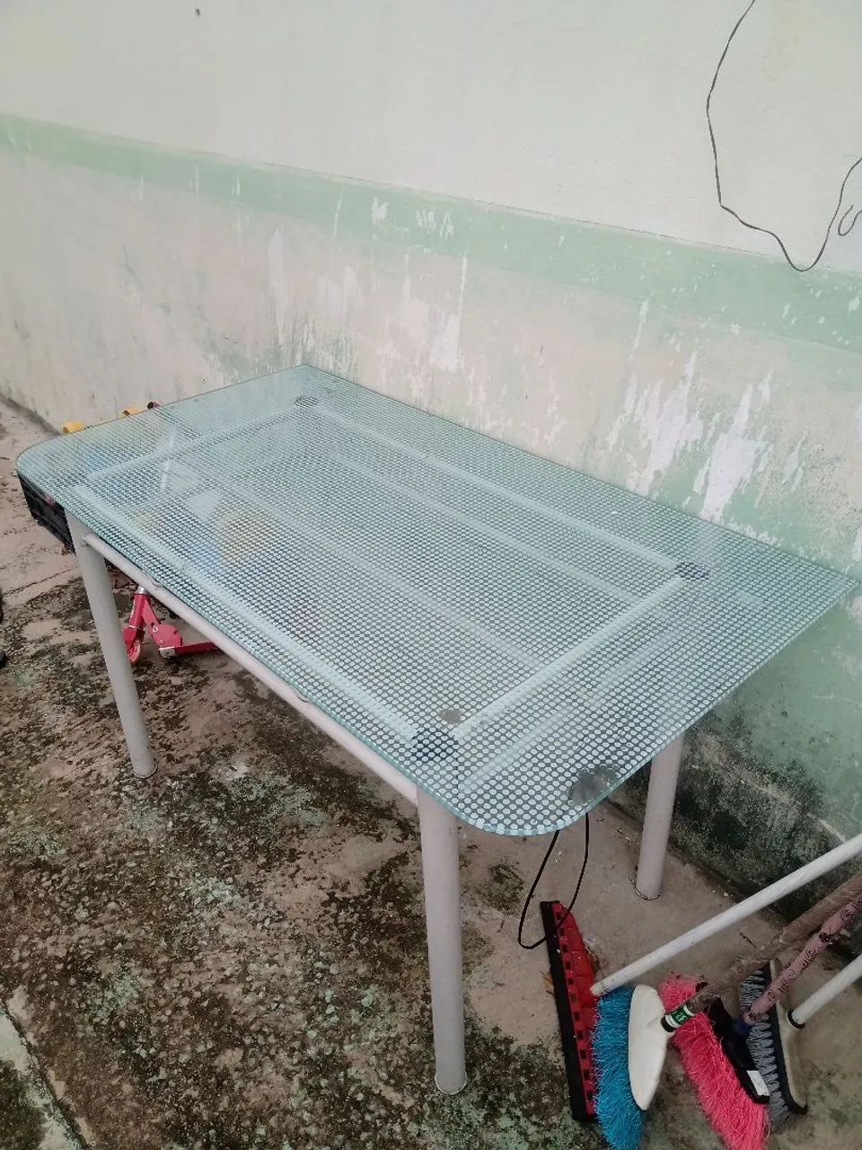 Mesa de vidro 
