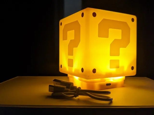 LUMINÁRIA DO MARIO BROS COM SOM - Foto 2