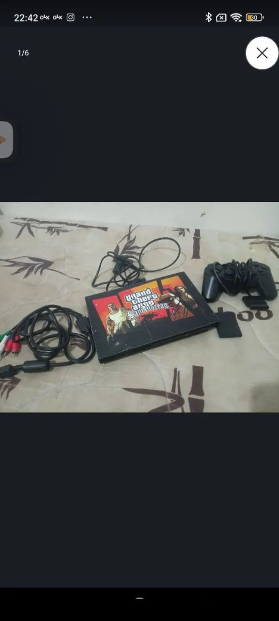 PS2 para retirar peças - Foto 2