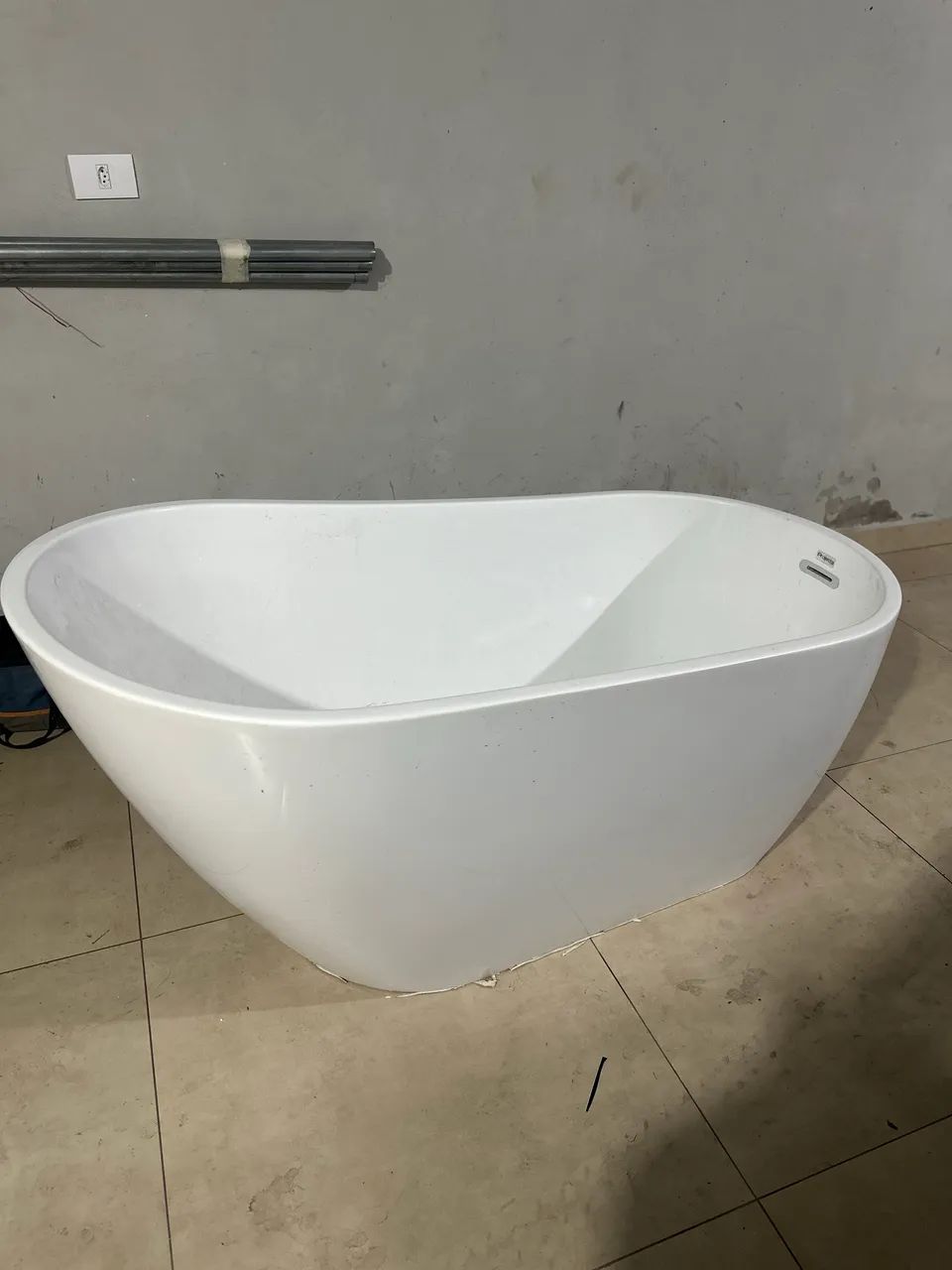 Banheira e torneira 