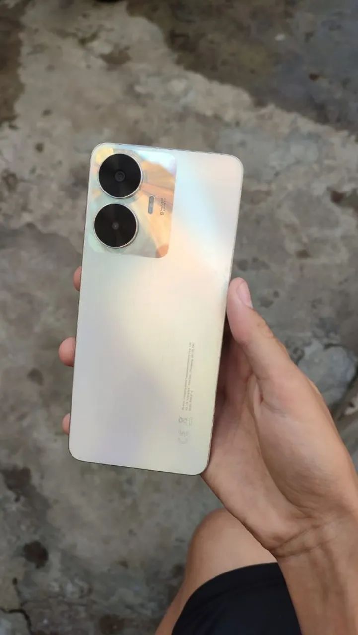 Realme c55 256 e 8 ram - troco em iPhone XR ou superior  - Foto 4