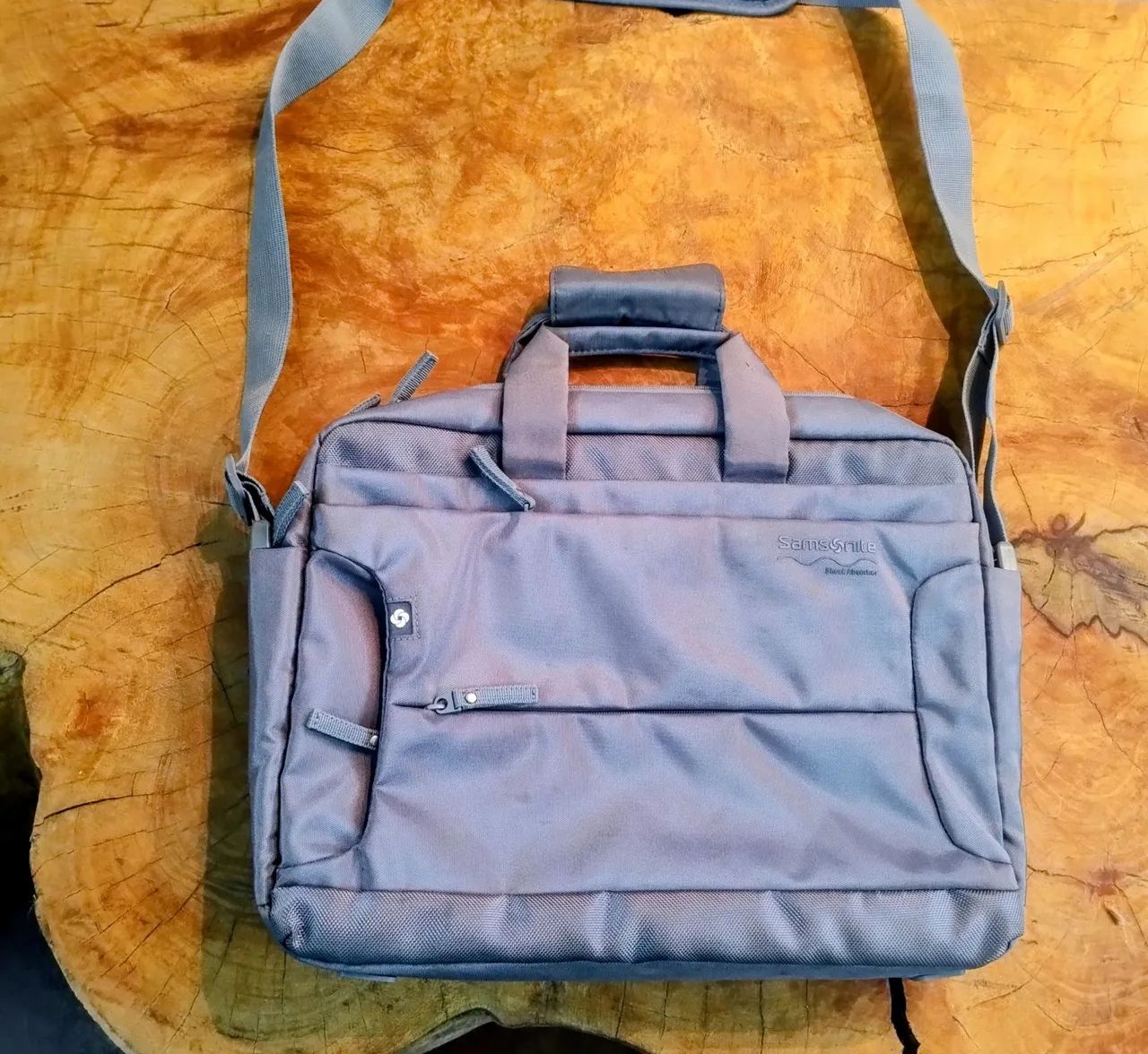 PASTA BOLSA NOVA SAMSONITE ORIGINAL BUSINESS NOTEBOOK PRO DLXIIII CINZA ENVIO GRÁTIS 