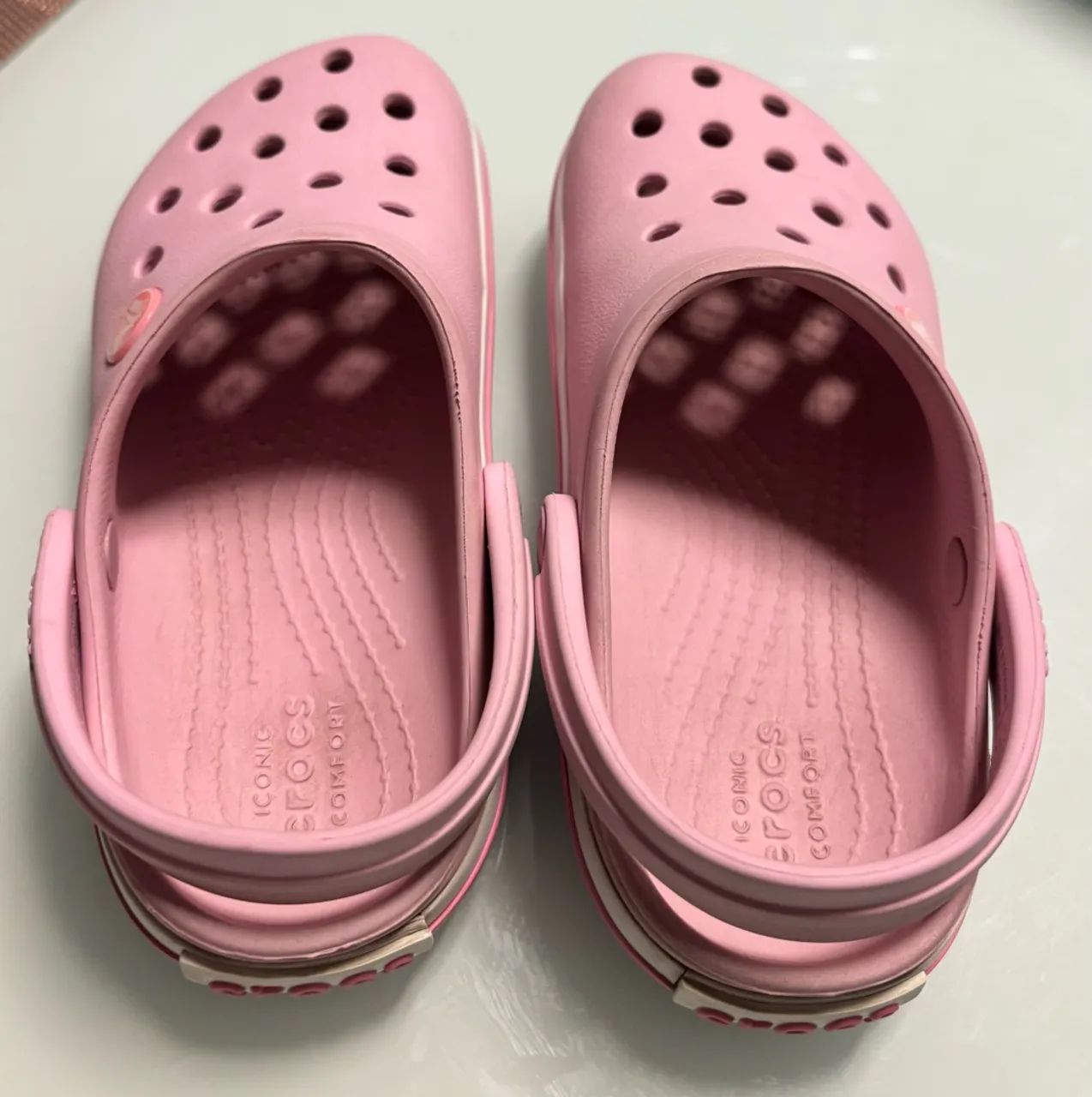 Crocs C11 rosa - Foto 2