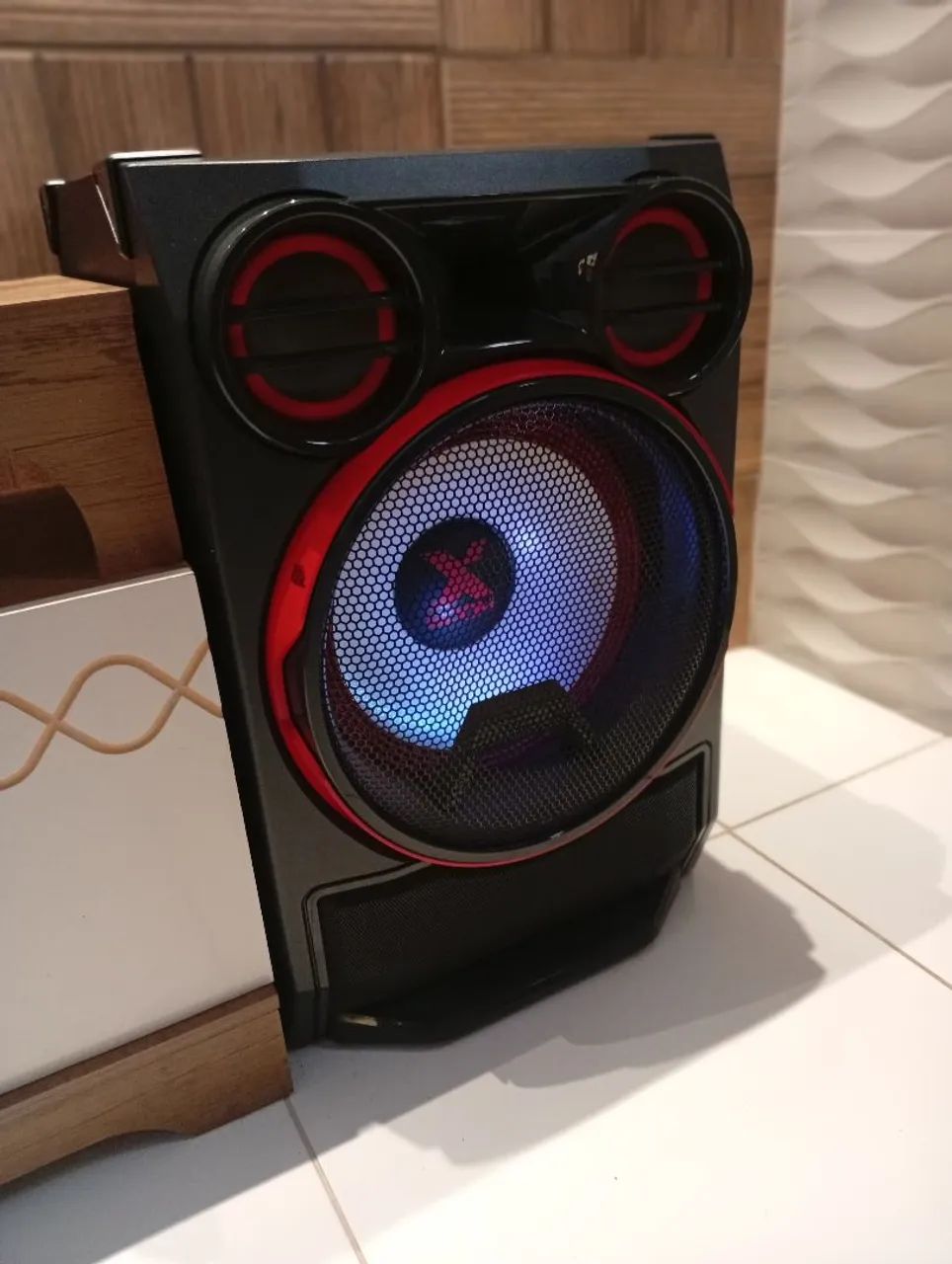 Som LG, modelo ck99 410rms de potência. - Foto 3