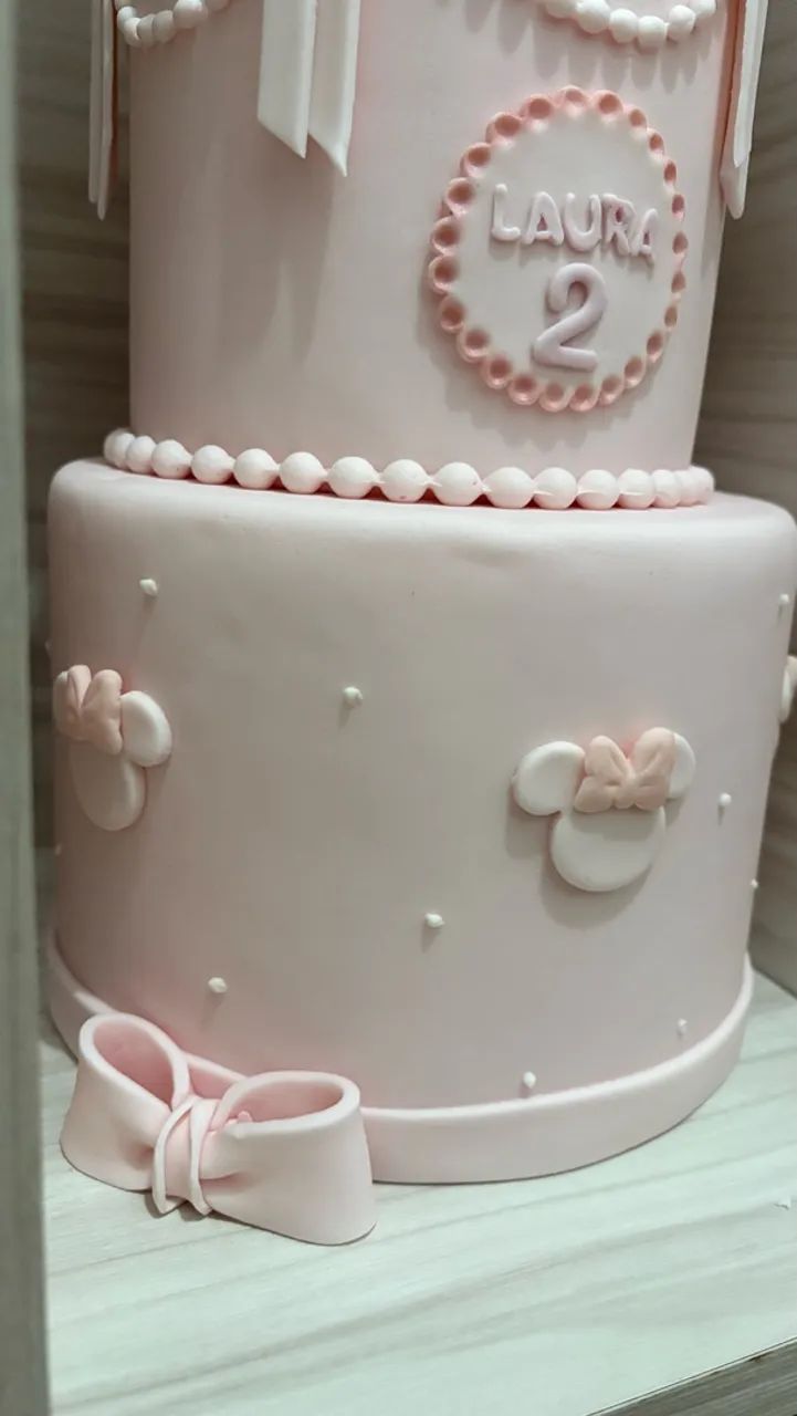 Bolo da minnie artesanal  - Foto 3
