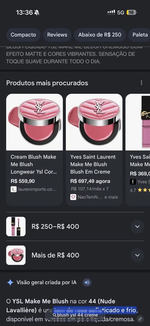 Blush YSL  - Foto 5