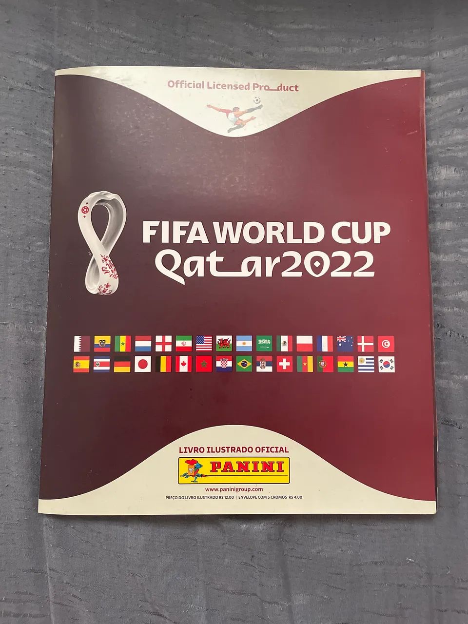 Álbum copa de 2022 completo 