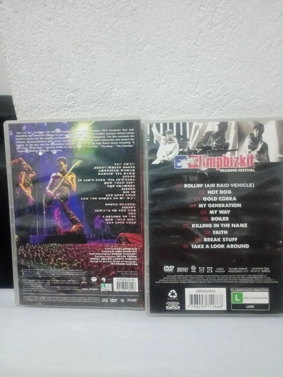 Lenny Kravitz e limpboszkit dvd show  - Foto 2