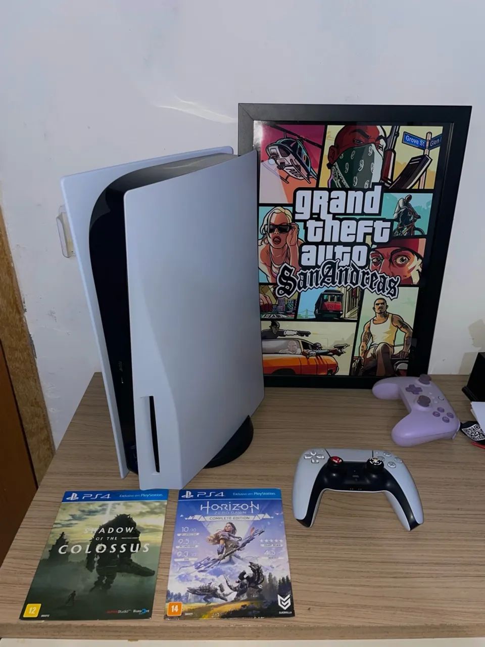 Ps5 leitor e dois jogos 
