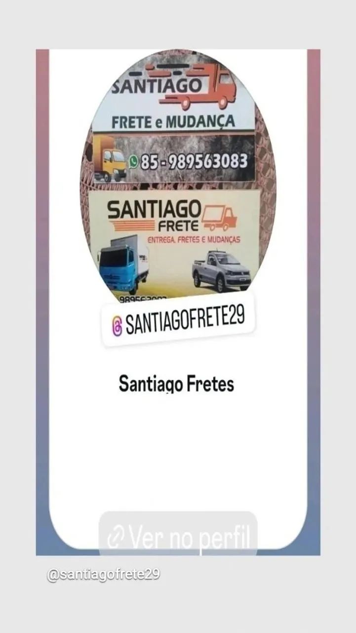 Fretes e mudanças Santiago 
