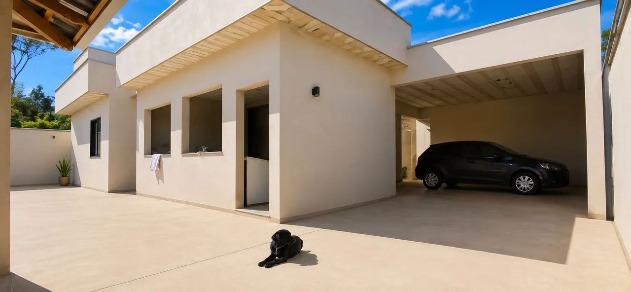 Casa Térrea Nova (Área Gourmet, Piscina e Suite Master) - Lote 400 m2 - Foto 4