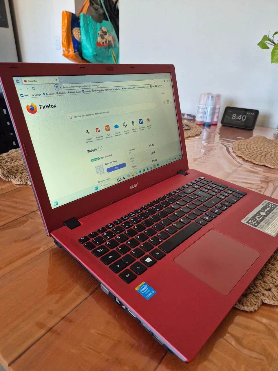 Notebook Acer Aspire E15 - Core i3 / SSD 480GB / Rápido e Muito Conservado - Foto 2
