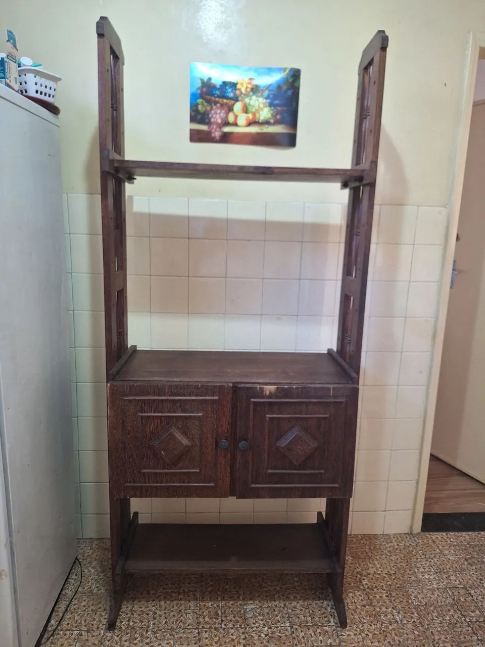 Arm ário rústico em madeira  - Foto 2