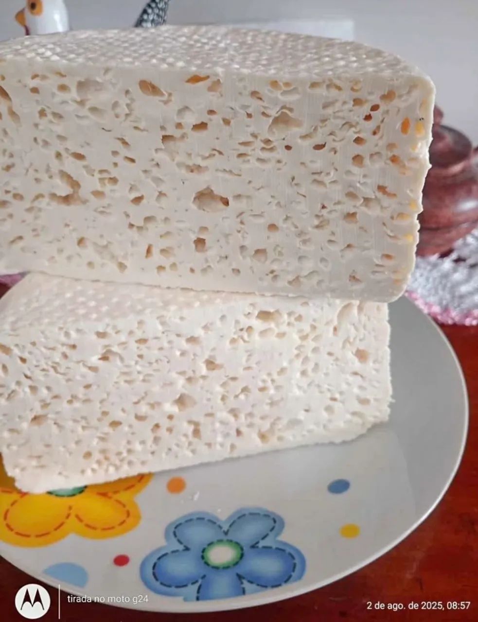 Queijo fresco meia cura 