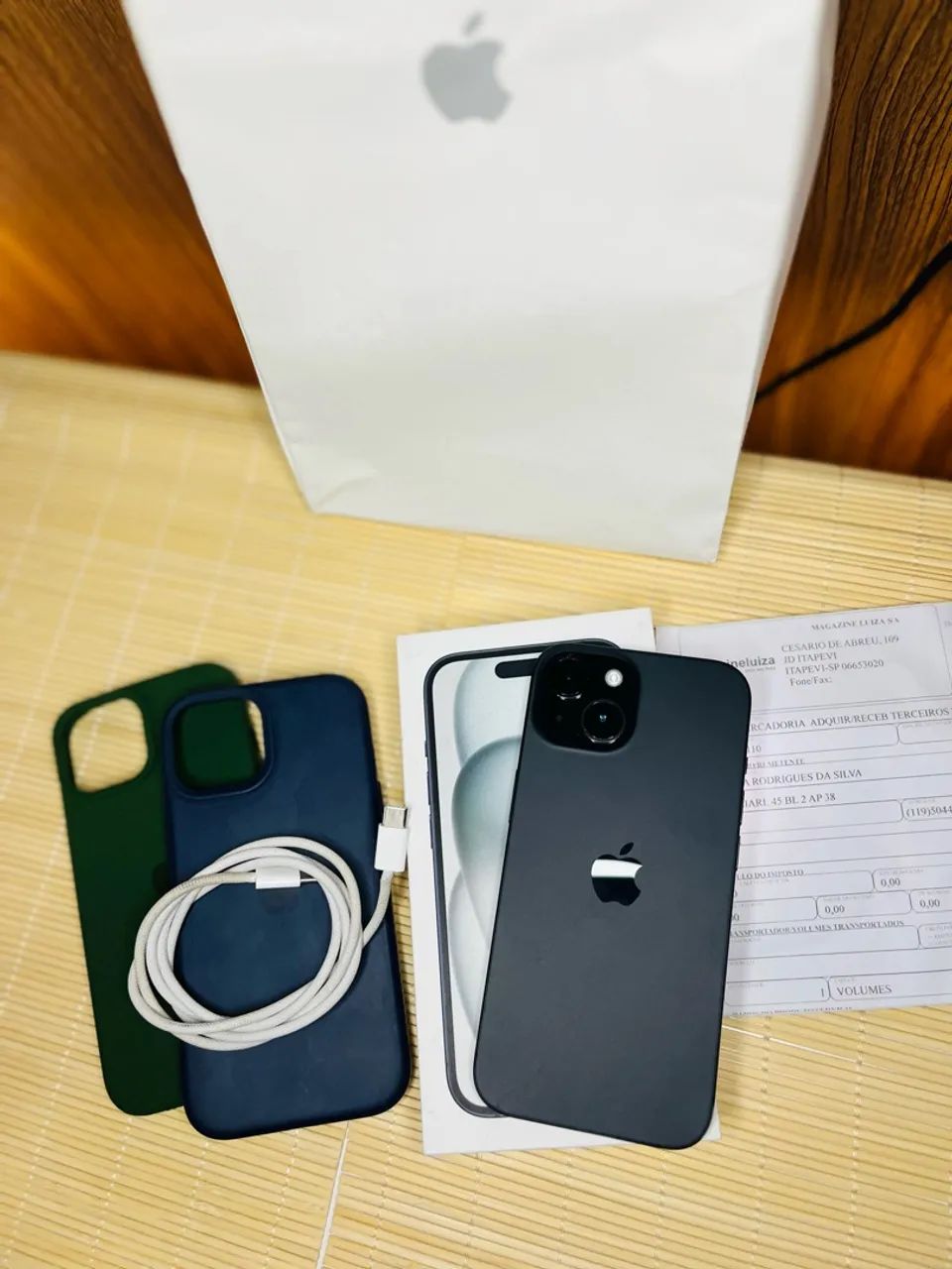 IPHONE 15 - 128GB - Black novíssimo  - Foto 2