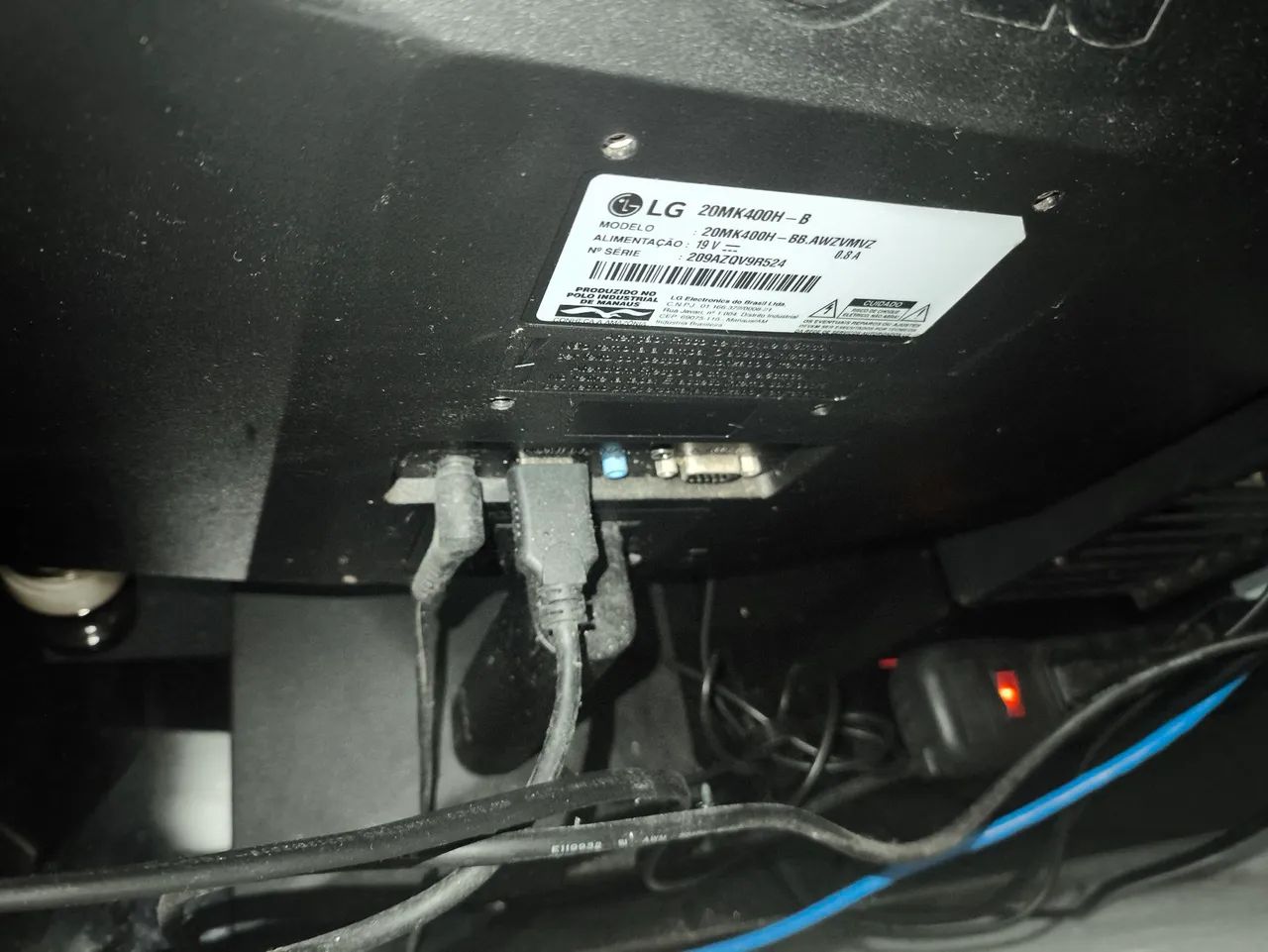 Monitor LG 19.5 Led HDMI VGA 75hz 2MS. - Foto 2