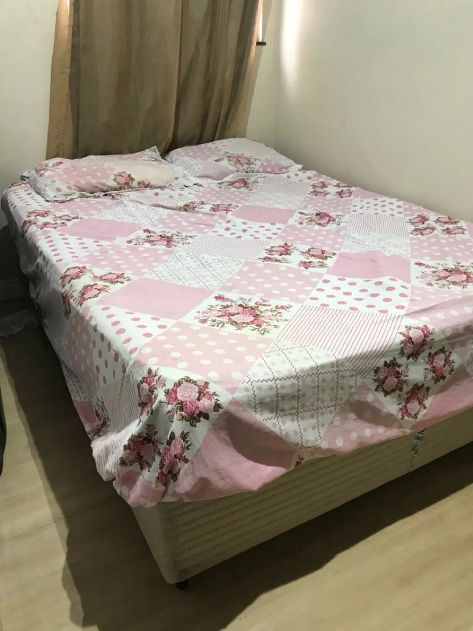 Cama Box de Casal com Colchão e Base - Foto 2