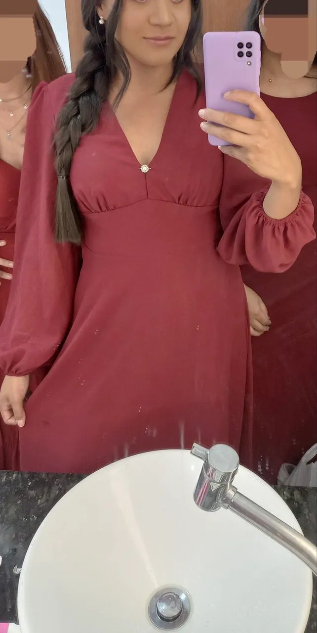 Vestido Marsala - Foto 3