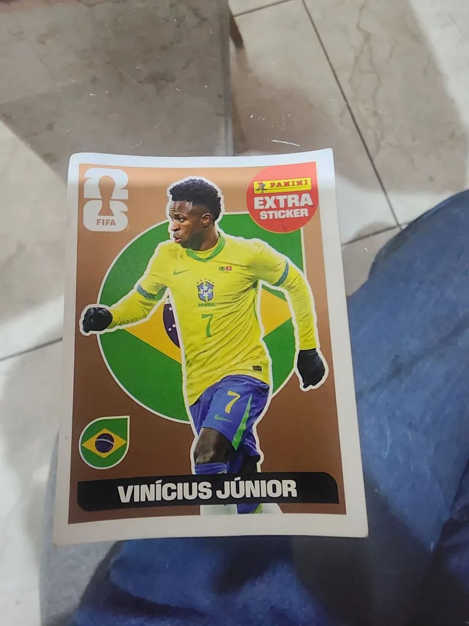 Figurinha Legend Vini Junior 