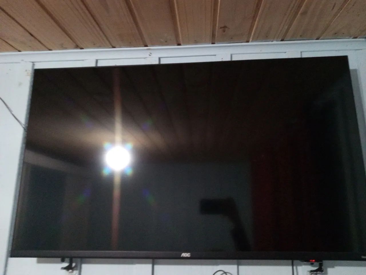 Vendo TV Roku 43 polegadas 1 ano de uso só  - Foto 3