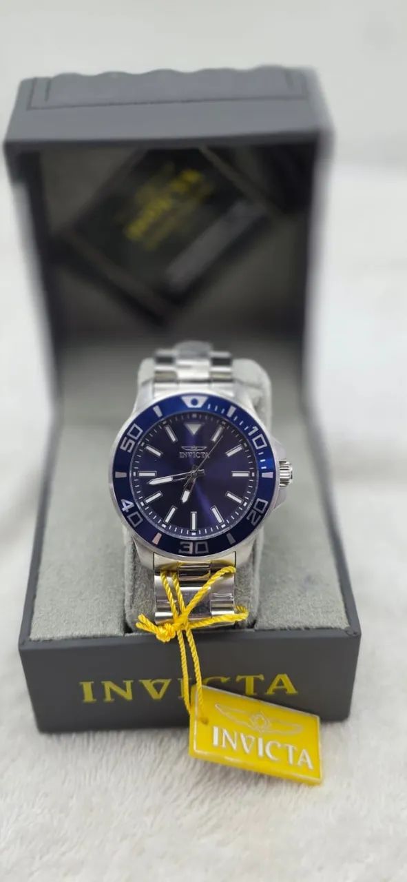 Relógio Invicta Pro Diver Analógico Masc. Aço Inox-original - Foto 5