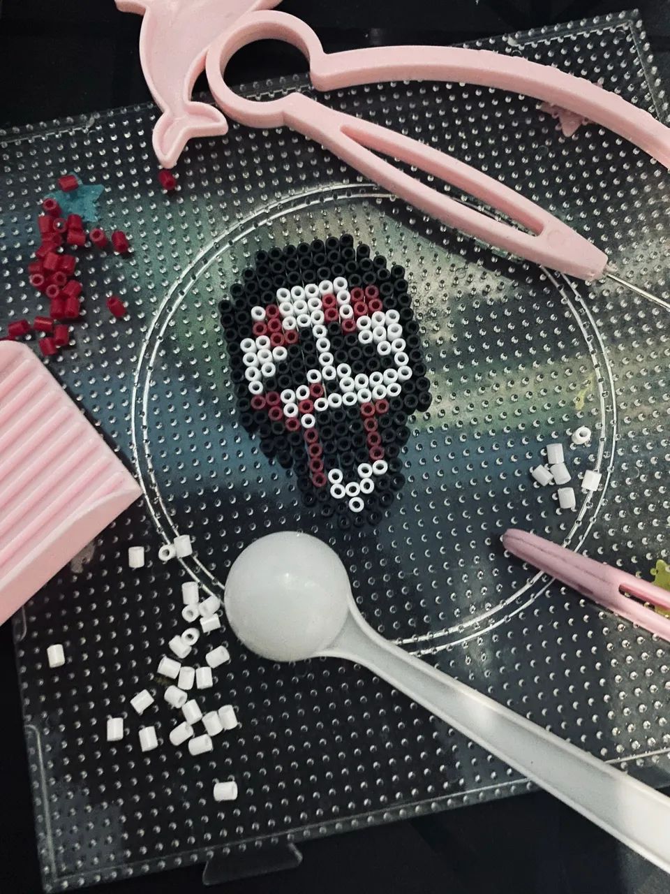 Pixel arte 2,6 mm chaveiro 