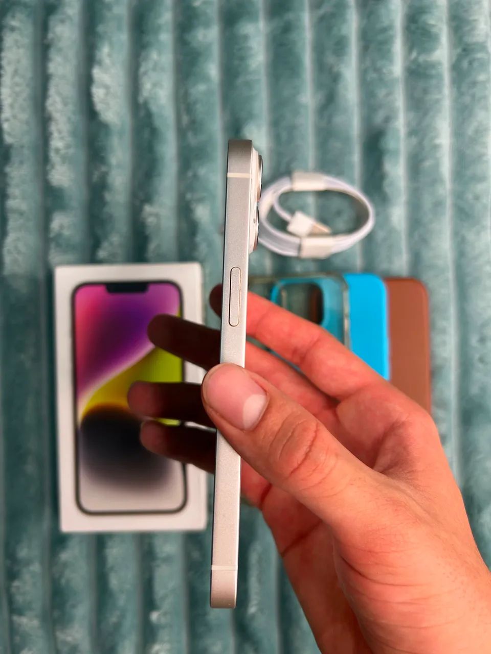 iPhone 14 128gb branco - Foto 4