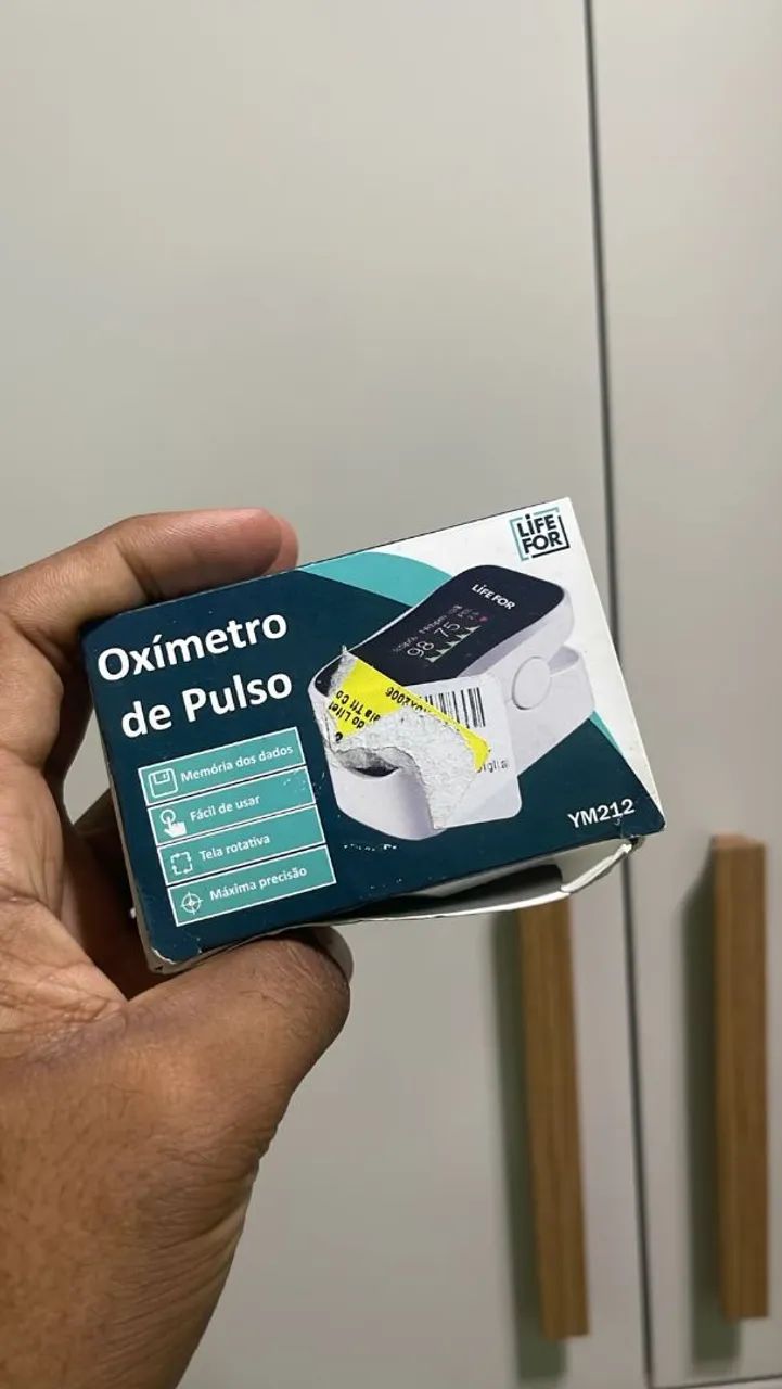 Vendo esfigmomanômetro, e oxímetro nunca usado  - Foto 2