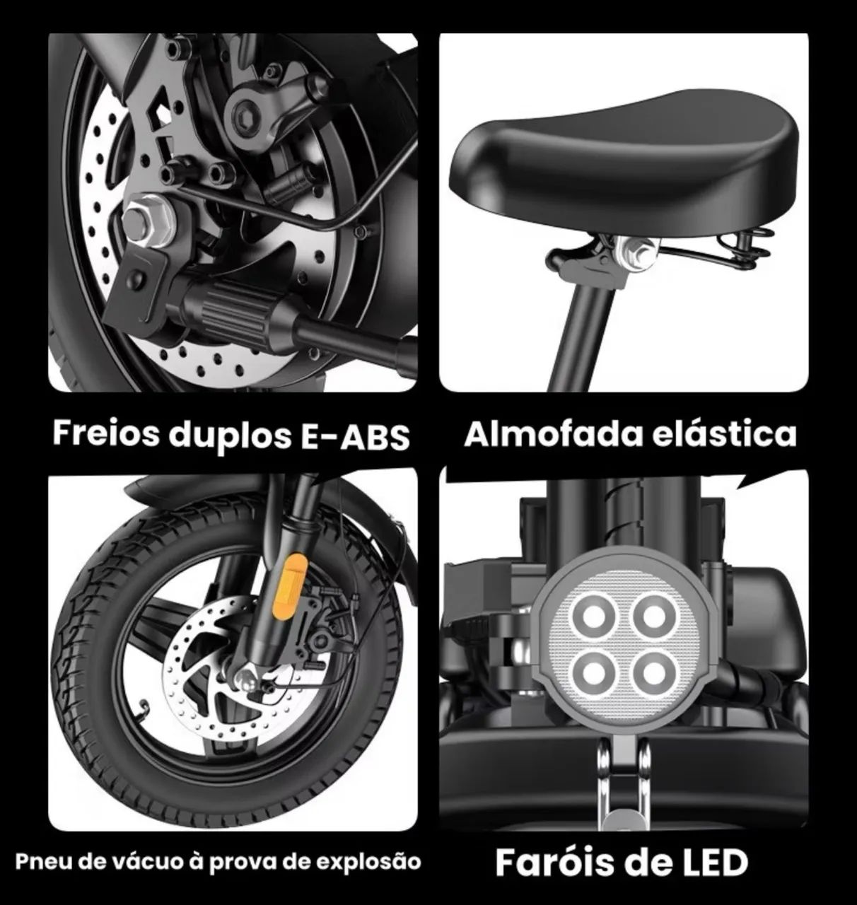 Bicicleta elétrica  - Foto 3