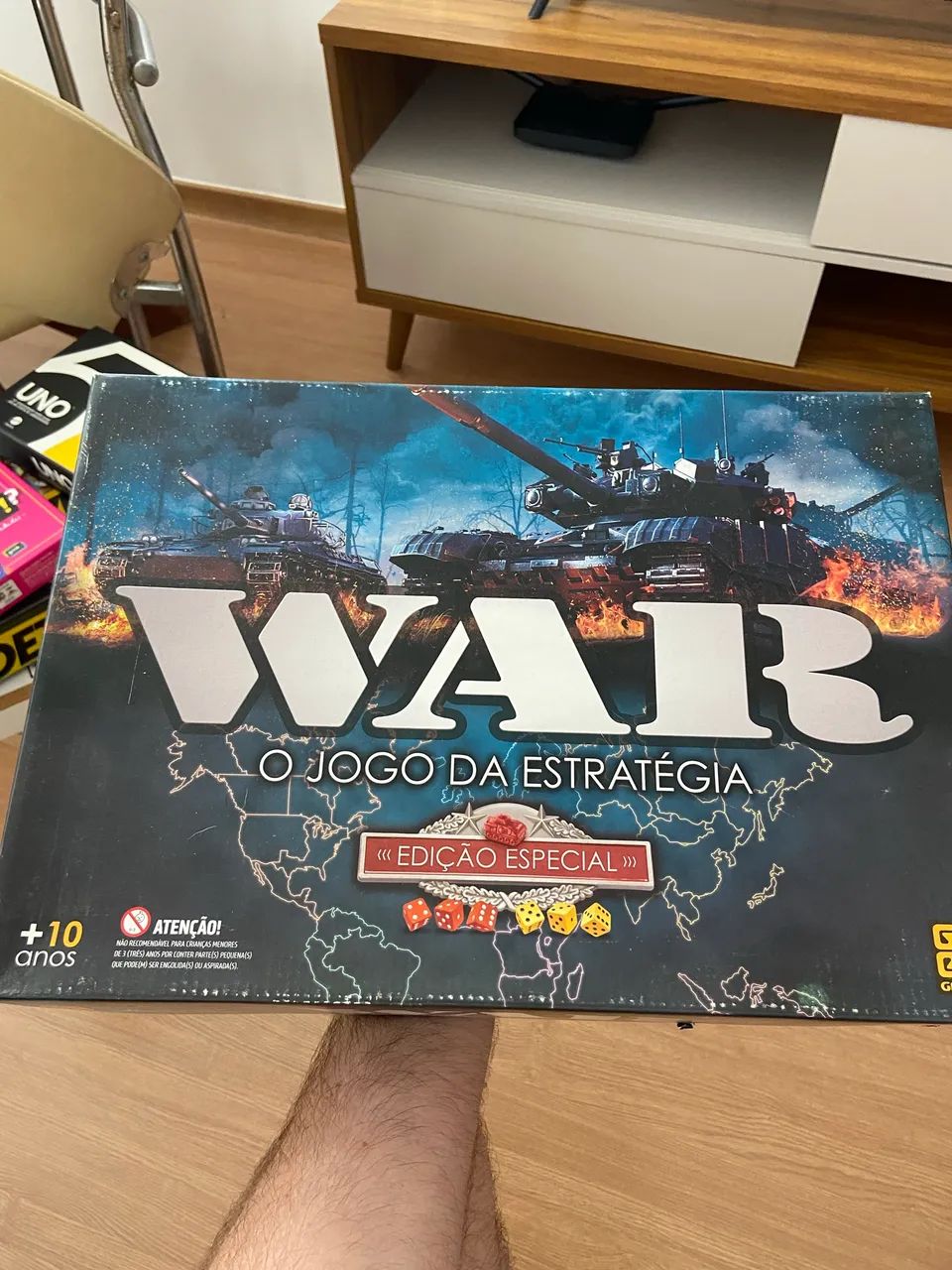 Jogo de Tabuleiro War Edição Especial 