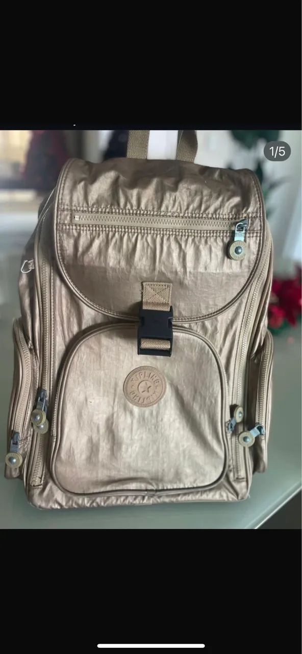Mochila Kipling semi-nova ORIGINAL 