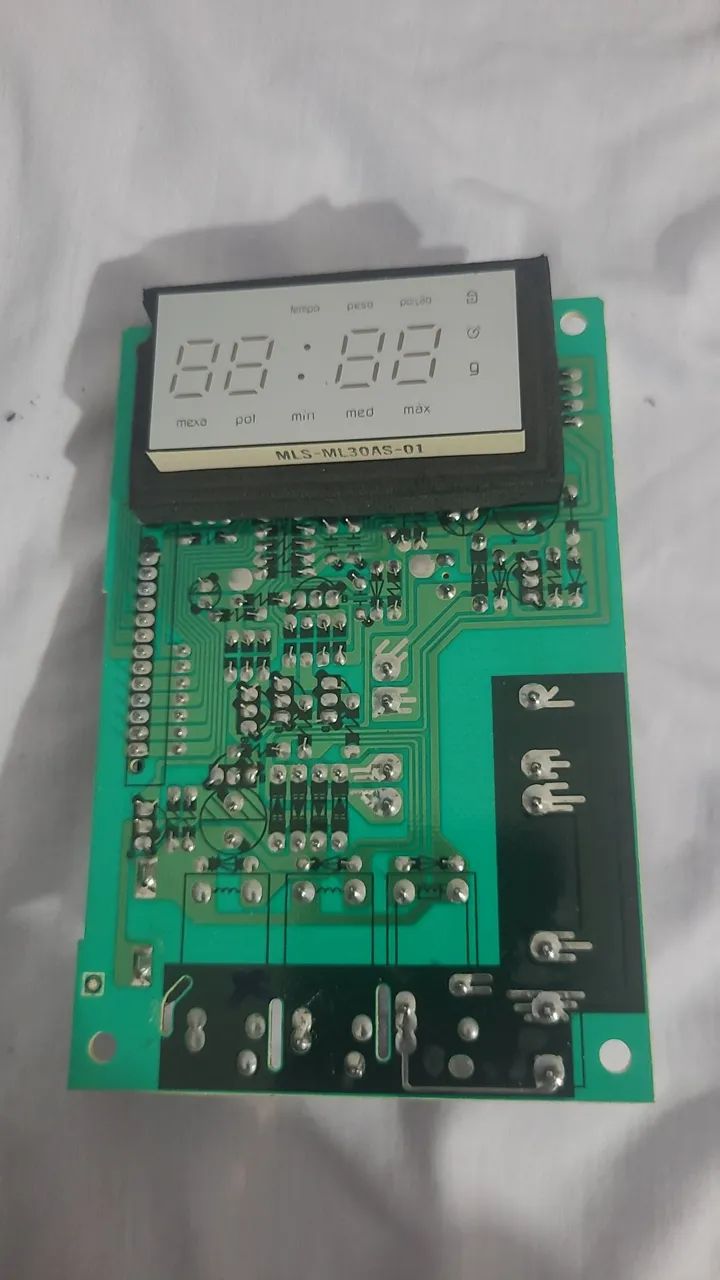 Placa de potência micro-ondas Brastemp ative bmf45 127V funcionando perfeitamente  - Foto 4