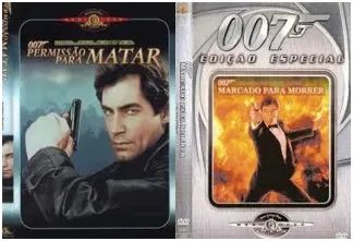 2 dvds 007 Timothy Dalton original