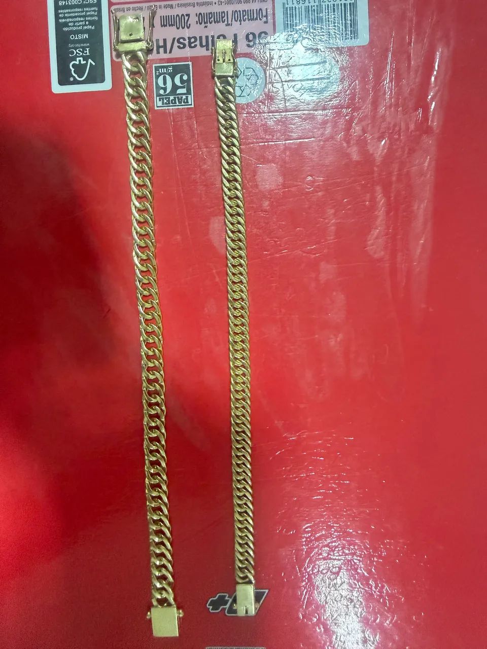 Vendo pulseira de ouro 18kl