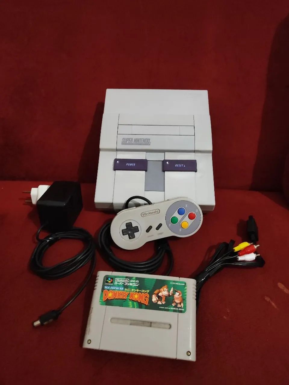 Vendo super Nintendo completo funcionando perfeitamente 