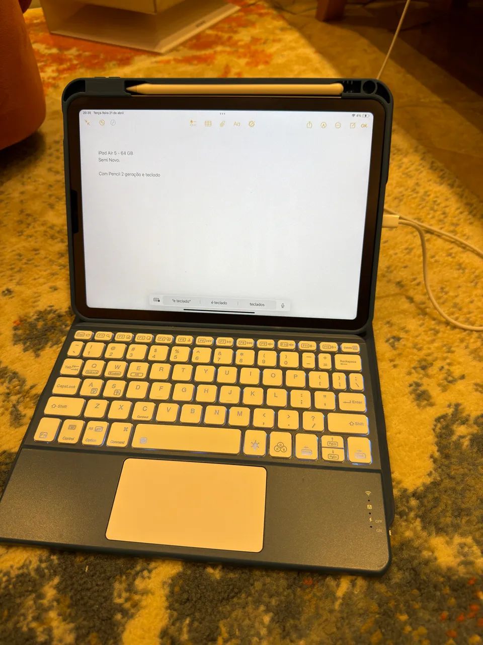 Air(第5世代) iPad go to Applepencilとkeys 第五世代64GB Air iPad Cellular デジタル | レンタル 5G【標準10GB/月】 iPad本体