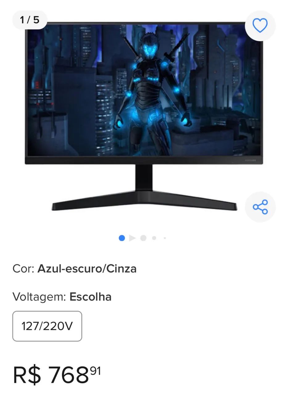 Monitor Samsung 27 polegadas - Foto 3