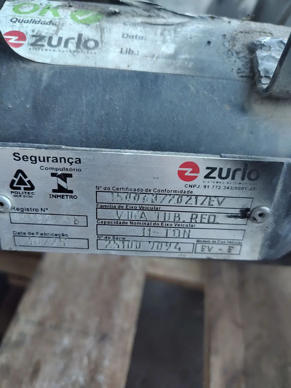 Eixo pneumático completo para caminhão/carreta  ano 2025 - Foto 10